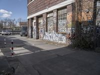 Residential Area Berlin: Street Life in the Neighborhood