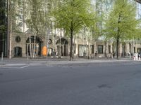 Residential Area in Berlin: Surrounded by Woody Plants