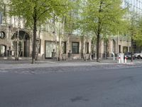 Residential Area in Berlin: Surrounded by Woody Plants