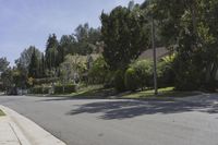 Residential Area in Beverly Hills, California, USA