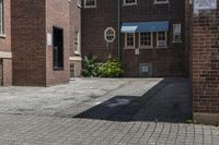 Residential Area: Brick Building in Toronto