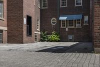 Residential Area: Brick Building in Toronto