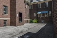 Residential Area: Brick Building in Toronto