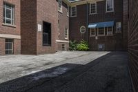 Residential Area: Brick Building in Toronto