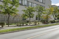 Residential Area in the Business District of Toronto