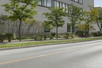 Residential Area in the Business District of Toronto