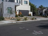 Residential Area in California: Enjoying a Clear Sky