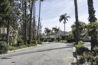 Residential Area in Los Angeles, California, USA