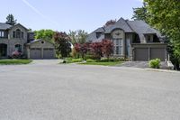 Residential Area in Canada: Brick Wall Entry