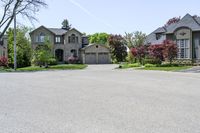 Residential Area in Canada: Brick Wall Entry