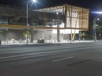Residential Area: City Streets and Lights