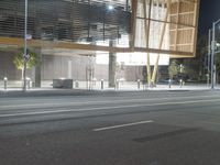 Residential Area: City Streets and Lights