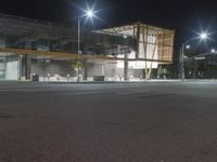 Residential Area: City Streets and Lights