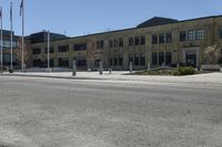 Residential Area: Clear Sky Cityscape