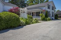 Residential Area with Clear Sky in Suburban Neighborhood