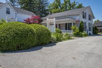 Residential Area with Clear Sky in Suburban Neighborhood