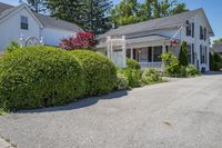 Residential Area with Clear Sky in Suburban Neighborhood