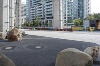 Residential Area on a Concrete Street in Toronto