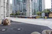 Residential Area on a Concrete Street in Toronto