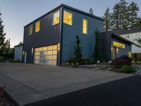 Residential Area at Dawn in California