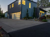 Residential Area at Dawn in California