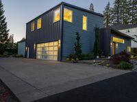 Residential Area at Dawn in California