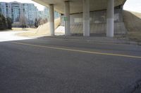Residential Area on a Sunny Day with Concrete Road