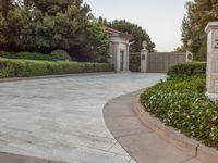 Residential Area Garden: Exploring Real Estate Architecture