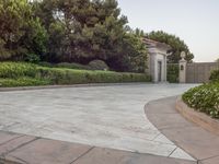 Residential Area Garden: Exploring Real Estate Architecture
