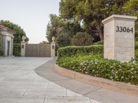 Residential Area Garden: Exploring Real Estate Architecture