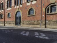 Residential Area in Germany: A Brick Facade