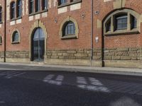 Residential Area in Germany: A Brick Facade