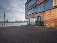 Panorama View of Residential Area in Hamburg