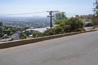 Residential Area in the Hollywood Hills of California, USA