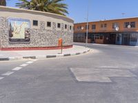 Residential Area Landscape with Clear Sky in Africa