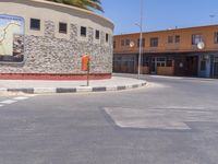 Residential Area Landscape with Clear Sky in Africa