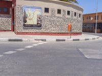 Residential Area Landscape with Clear Sky in Africa