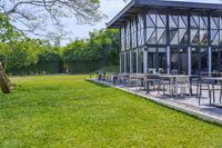 Residential Area Landscape: Nature Views in the Daytime