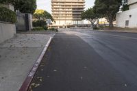 Residential Area in Los Angeles Under Clear Skies