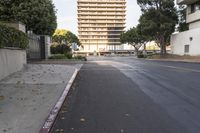 Residential Area in Los Angeles Under Clear Skies