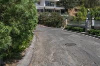 Residential Area in Los Angeles: Day with Clear Sky