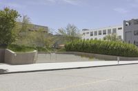 Residential Area in Los Angeles: Green Grass and Trees