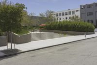 Residential Area in Los Angeles: Green Grass and Trees