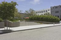 Residential Area in Los Angeles: Green Grass and Trees