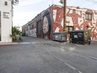 Residential Area Los Angeles Street Art 002