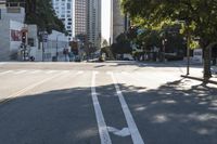 Residential Area in Los Angeles: A Street View