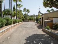 Residential Area in Mallorca: A Clear Sky View