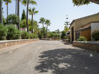 Residential Area in Mallorca: A Clear Sky View