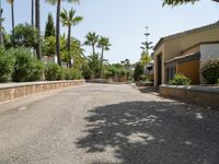 Residential Area in Mallorca: A Clear Sky View