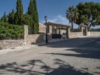 Residential Area in Mallorca: Clear Sky Day